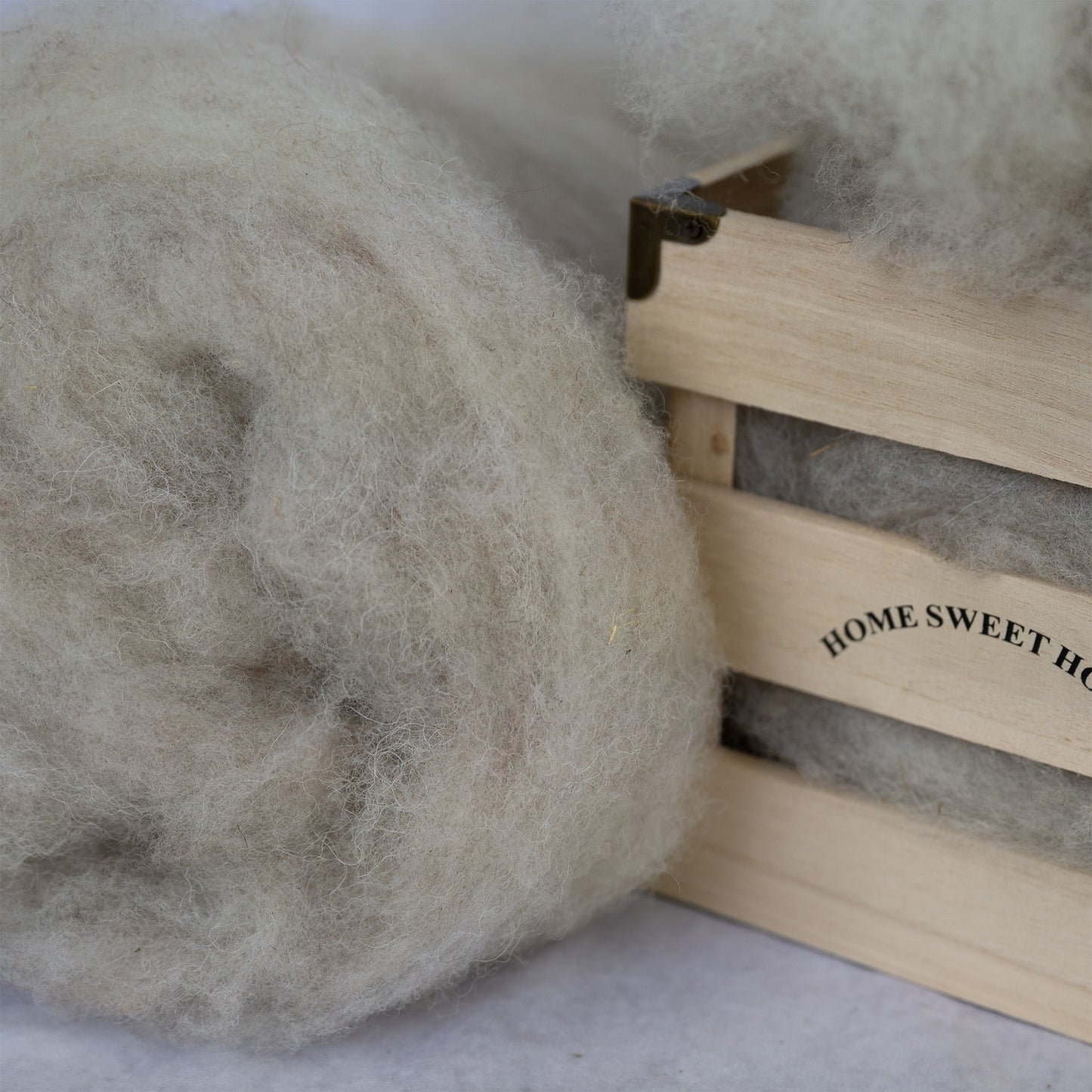 Vlies Schafwolle Coburger Fuchs/Merino