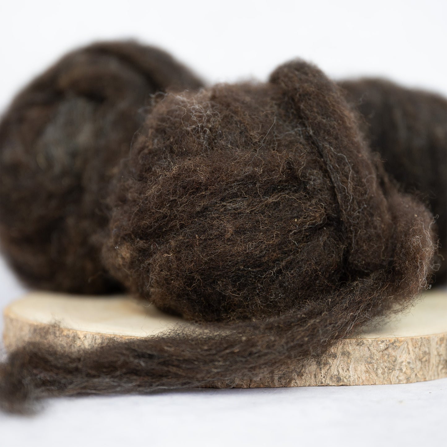 Kardenband Schafwolle Zwartbles