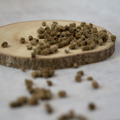 Schafwollpellets