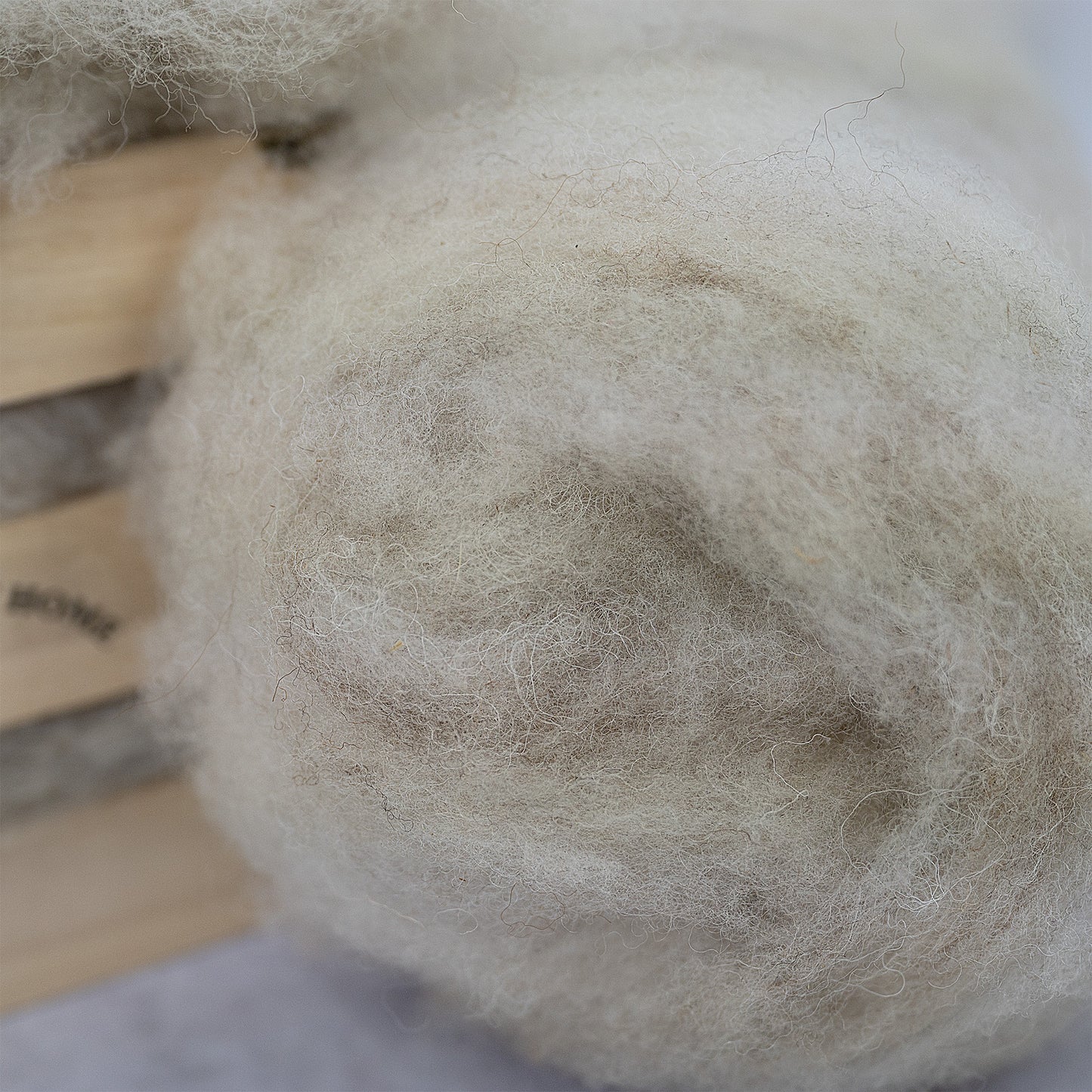 Vlies Schafwolle Coburger Fuchs/Merino